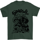 It's Foraging Time Funny Forager Mens T-Shirt Cotton Gildan Forest Green