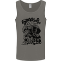 It's Foraging Time Funny Forager Mens Vest Tank Top Charcoal