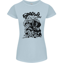 It's Foraging Time Funny Forager Womens Petite Cut T-Shirt Light Blue