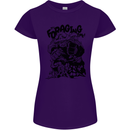 It's Foraging Time Funny Forager Womens Petite Cut T-Shirt Purple