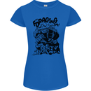 It's Foraging Time Funny Forager Womens Petite Cut T-Shirt Royal Blue