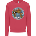It's Never Too Late Climate Change Kids Sweatshirt Jumper Heliconia