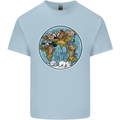It's Never Too Late Climate Change Kids T-Shirt Childrens Light Blue