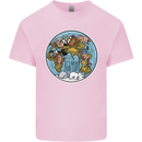 It's Never Too Late Climate Change Kids T-Shirt Childrens Light Pink