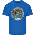 It's Never Too Late Climate Change Kids T-Shirt Childrens Royal Blue