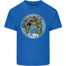 It's Never Too Late Climate Change Kids T-Shirt Childrens Royal Blue