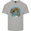 It's Never Too Late Climate Change Kids T-Shirt Childrens Sports Grey