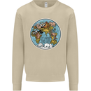 It's Never Too Late Climate Change Mens Sweatshirt Jumper Sand