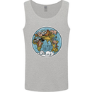 It's Never Too Late Climate Change Mens Vest Tank Top Sports Grey