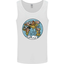 It's Never Too Late Climate Change Mens Vest Tank Top White