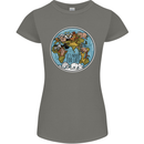 It's Never Too Late Climate Change Womens Petite Cut T-Shirt Charcoal