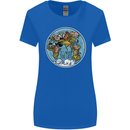 It's Never Too Late Climate Change Womens Wider Cut T-Shirt Royal Blue