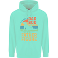 It's Not a Dad Bod It's a Father Figure Mens 80% Cotton Hoodie Peppermint