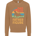 It's Not a Dad Bod It's a Father Figure Mens Sweatshirt Jumper Caramel Latte