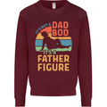 It's Not a Dad Bod It's a Father Figure Mens Sweatshirt Jumper Maroon