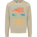 It's Not a Dad Bod It's a Father Figure Mens Sweatshirt Jumper Sand