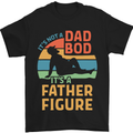 It's Not a Dad Bod It's a Father Figure Mens T-Shirt Cotton Gildan Black