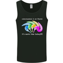 It's Worm Time Baby Conciousness Illusion Mens Vest Tank Top Black