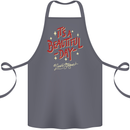 It's a Beautiful Day to Leave Me Alone Cotton Apron 100% Organic Steel