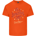 It's a Beautiful Day to Leave Me Alone Kids T-Shirt Childrens Orange