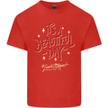 It's a Beautiful Day to Leave Me Alone Kids T-Shirt Childrens Red