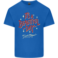 It's a Beautiful Day to Leave Me Alone Kids T-Shirt Childrens Royal Blue