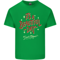 It's a Beautiful Day to Leave Me Alone Mens Cotton T-Shirt Tee Top Irish Green