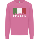 Italy Skyline Italian Flag Mens Sweatshirt Jumper Azalea