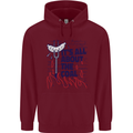 Its All About the Coal Funny BBQ Grill Childrens Kids Hoodie Maroon