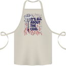 Its All About the Coal Funny BBQ Grill Cotton Apron 100% Organic Natural