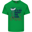 Its All About the Coal Funny BBQ Grill Kids T-Shirt Childrens Irish Green