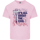 Its All About the Coal Funny BBQ Grill Kids T-Shirt Childrens Light Pink