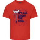 Its All About the Coal Funny BBQ Grill Kids T-Shirt Childrens Red