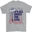 Its All About the Coal Funny BBQ Grill Mens T-Shirt 100% Cotton Sports Grey