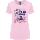 Its All About the Coal Funny BBQ Grill Womens Wider Cut T-Shirt Light Pink