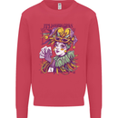 Its Mardi Gras Carnival Kids Sweatshirt Jumper Heliconia