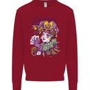 Its Mardi Gras Carnival Kids Sweatshirt Jumper Red