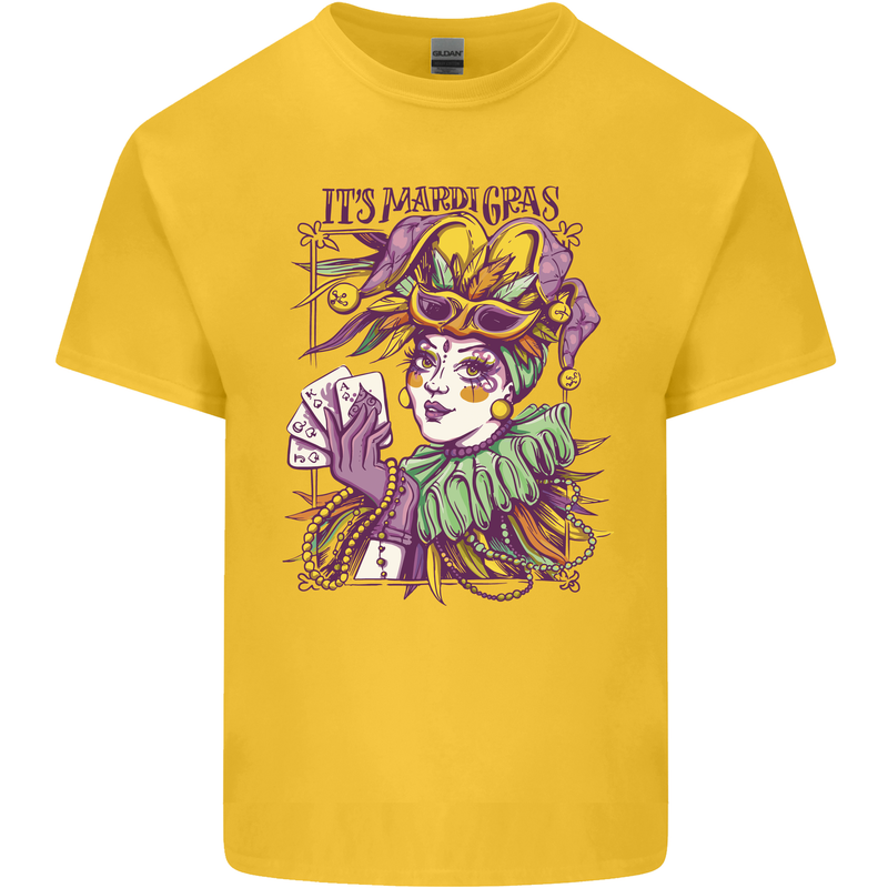 Its Mardi Gras Carnival Kids T-Shirt Childrens Yellow