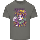 Its Mardi Gras Carnival Mens Cotton T-Shirt Tee Top Charcoal