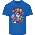 Its Mardi Gras Carnival Mens Cotton T-Shirt Tee Top Royal Blue