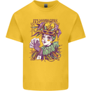 Its Mardi Gras Carnival Mens Cotton T-Shirt Tee Top Yellow