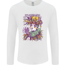 Its Mardi Gras Carnival Mens Long Sleeve T-Shirt White