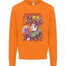 Its Mardi Gras Carnival Mens Sweatshirt Jumper Orange