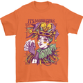 Its Mardi Gras Carnival Mens T-Shirt 100% Cotton Orange