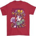 Its Mardi Gras Carnival Mens T-Shirt 100% Cotton Red