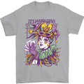 Its Mardi Gras Carnival Mens T-Shirt 100% Cotton Sports Grey