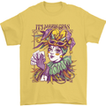 Its Mardi Gras Carnival Mens T-Shirt 100% Cotton Yellow