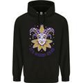 Its Mardi Gras Childrens Kids Hoodie Black