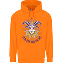 Its Mardi Gras Childrens Kids Hoodie Orange