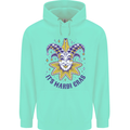 Its Mardi Gras Childrens Kids Hoodie Peppermint